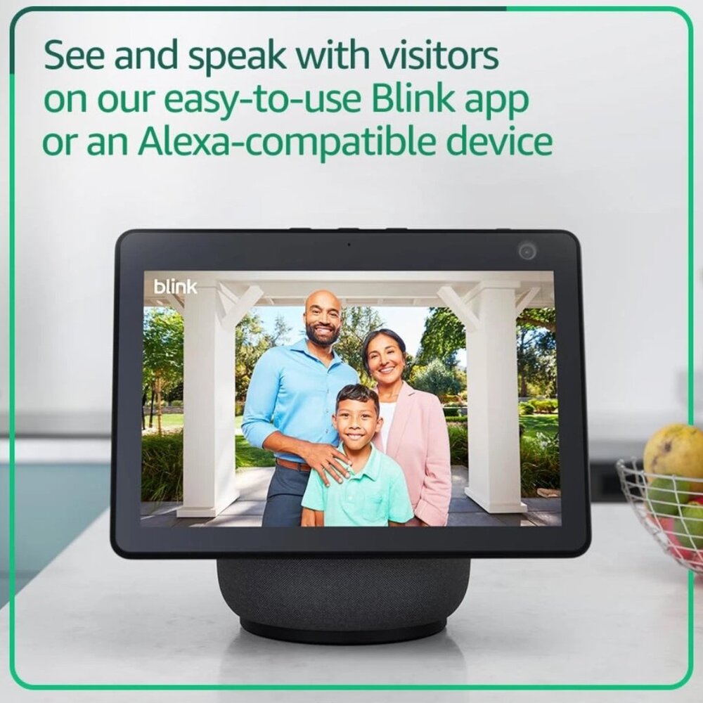 Blink Video Doorbell (Latest Model) Head-to-toe HD view, 2-Year Battery - SEALED - Picture 5 of 8